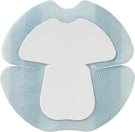 Biatain - Silicone Foam Dressing 7 X 7 Inch Heel Silicone Adhesive with Border Sterile - 33406