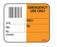 Shamrock Scientific - Pre-Printed Label Laboratory Use Orange / White Plastic Emergency Use Only Barcode Black Lab / Specimen 1-1/2 X 1-3/4 Inch - ABO-42