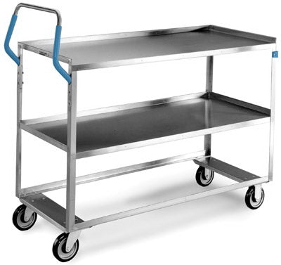 Ergo-One - Utility Cart 22 X 44-3/8 X 53-1/8 Inch Silver 21 X 49 Inch, 14-1/2 Inch Shelf Clearance - 6830
