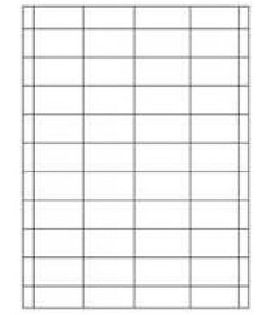 PDC - Blank Label pdc Printer Label White Polyester 1 X 2 Inch - TLWHP06