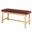 Clinton Industries Model 100 Classic Series Straight Line Treatment Table Fixed Height 400 Lbs. - 100-24-1NT-WG3