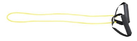 CanDo - Exercise Resistance Tubing with Handles Yellow 48 Inch Length X-Light Resistance - 551614