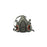 3M Particulate Respirator Mask Half Face Adjustable Head Strap Medium Gray - 6200