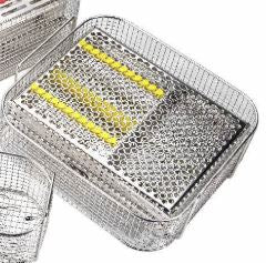 Quickclean - Ultrasonic Cleaner Basket QuickClean Full Size Stainless Steel - 002-10008-00