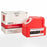 Post Medical Sharps Assure Mailback Sharps Container 1 Gallon Red Base / Translucent Lid - SA1G-18