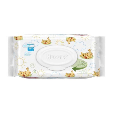 Huggies Natural Care - Baby Wipe Soft Pack Purified Water / Coco-Glucoside / Aloe / Vitamin E Unscented 32 Count - 42511