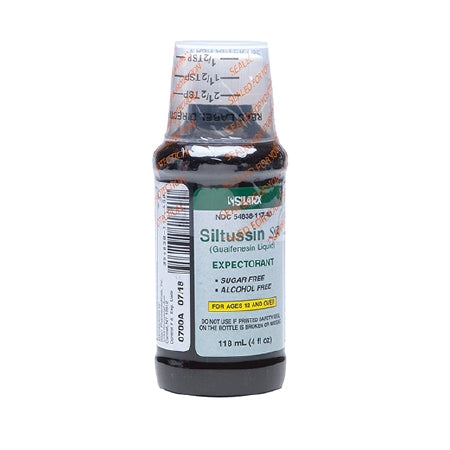 Lannett Company Situssin Sa Cold and Cough Relief 100 mg / 5 mL Strength Syrup 4 oz. - 54838011740