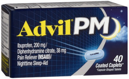 Glaxo Smith Kline - Night Time Pain Relief 200 mg - 38 mg Strength Ibuprofen Capsule 40 per Bottle - 00573016430