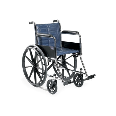 Invacare Tracer EX2 Wheelchair Dual Axle Desk Length Arm Removable Arm Style 20 Inch Seat Width 250 lbs. Weight Capacity - 1192382