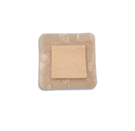 Dynarex Siligentle AG Foam Dressing with Silver 4 X 4 Inch Square Sterile - 3085