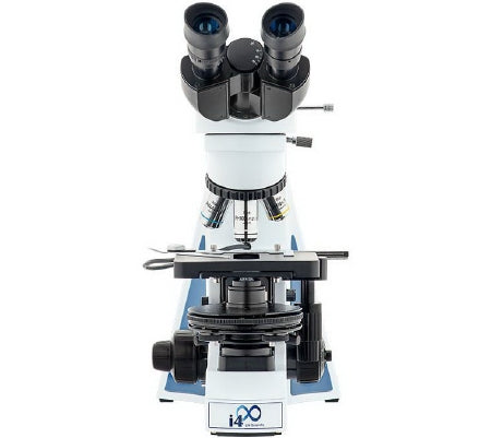 i4 Series - Semen Evaluation Microscope Binocular Head Infinity Plan Flat-Field Phase 10X, 20X, 40X, 100X 110 to 220V Mechanical Stage - I4S-SEB4-IPL3