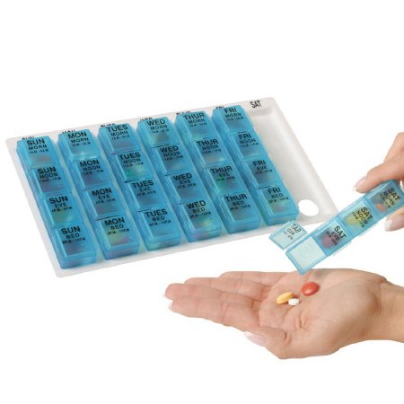 One-Day-At-A-Time - Pill Organizer Large 7 Day 4 Dose - 67165