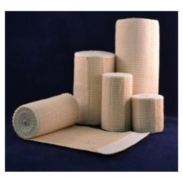 Ambra Leroy Medical Bandage Supra-Grip 4"X5.5Yd Stretch Elstc 2Vlcr Tan/White Lf 50/Ca - 90455