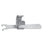 Miltex-Integra Hook Double Padgett 3-1/2" Curved 10Mm Sharp Swivel Ring 2Prng Ss Ea - PM-886