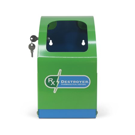 Rx Destroyer - Drug Disposal System Lock Box 6 lbs. Carton Weight - RX1.0LCKBX