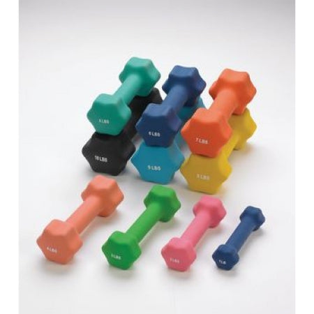 Sammons Preston - Dumbbell Hexagon Heads 3 lbs. - 081513779