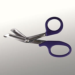 McKesson McKesson Medicut Trauma Shears Purple 7-1/4 Inch Medical Grade Stainless Steel Finger Ring Handle Blunt/Blunt - 320V