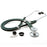 McKesson McKesson Sprague Rappaport Stethoscope Green 2-Tube 22 Inch Tube Double Sided Chestpiece - 641DG