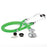 McKesson - Sprague Stethoscope Green 2-Tube 22 Inch Tube Double-Sided Chestpiece - 641NGRMM