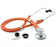 McKesson McKesson Sprague Rappaport Stethoscope Neon Orange 2-Tube 22 Inch Tube Double Sided Chestpiece - 641NO