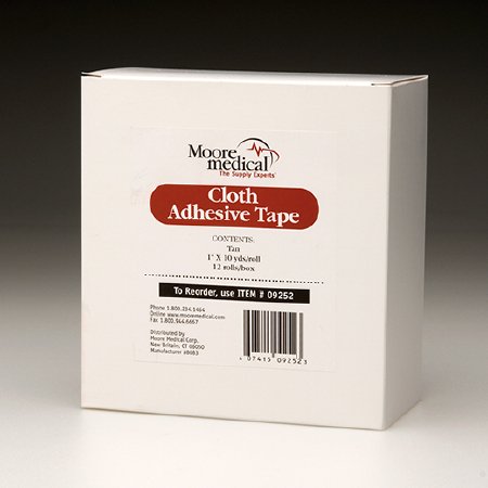 McKesson Medical Tape Cloth 1 Inch X 10 Yard Tan NonSterile - OR201-010-144