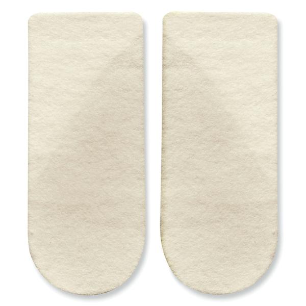 Hapad Wedge Insert Medial/Lateral Heel 2.5-3" Brown Size 3/4 Length 1/Pair - BLW34N