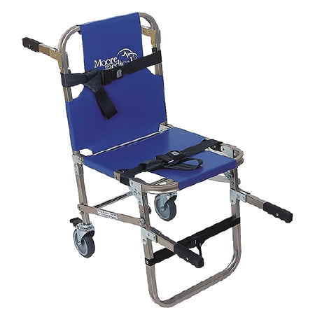 McKesson McKesson Evacuation Chair Metal Frame 350 lbs. Weight Capacity Without Arm Blue - JSA-800BL