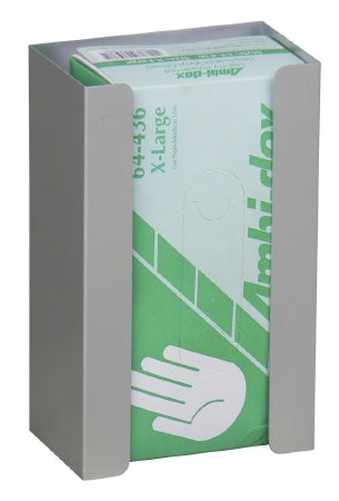 Omnimed Glove Box Holder Horizontal or Vertical Mount 1-Box Gray 4 X 6-1/4 X 10 Inch Aluminum - 305310-1