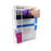 Omnimed - Glove Box Holder Horizontal or Vertical Mounted 3-Box Capacity White 4-1/2 X 11-1/2 X 16 Inch Aluminum - 305375-1