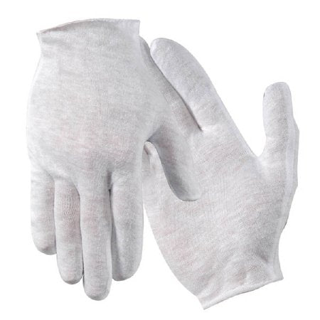 Wells Lamont Industrial Glove Liner Powder Free Cotton White Women's - Y6701W