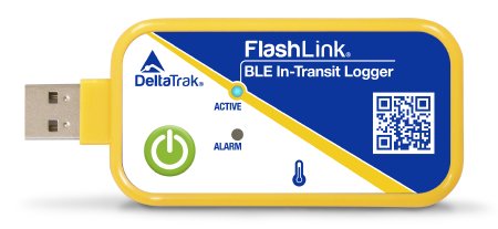 Flashlink - Temperature Data Logger with Alarm Fahrenheit / Celsius -22° to -13°F Internal Sensor Battery Operated - 40900