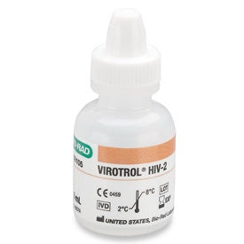 Bio-Rad Laboratories Virotrol Unassayed Control HIV-2 Antibodies Single Level, Class A 1 X 5 mL - 00105A
