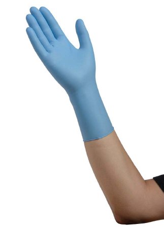 ESTEEM XP - Exam Glove Large NonSterile Nitrile Extended Cuff Length Smooth Blue Chemo Tested - N8853XPB