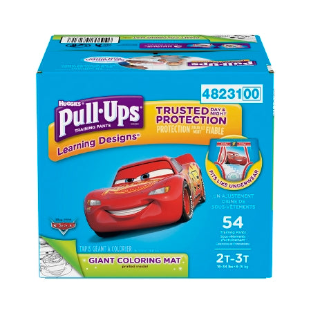 Kimberly Clark Pull-Ups Learning Designs Toddler Training Pants Pull On 2T to 3T Disposable Heavy Absorbency - 45138