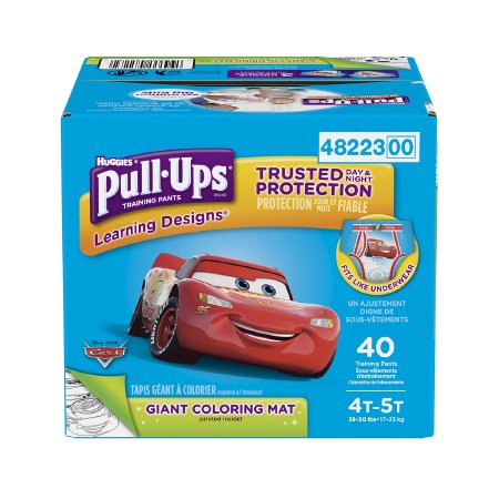 Kimberly Clark Pull-Ups Toddler Training Pants Pull On 4T to 5T Disposable Heavy Absorbency - 48223