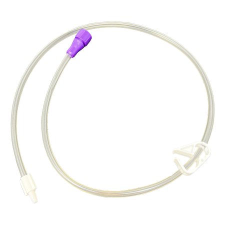 ENFit LoProfile - Bolus Enteral Feeding Extension Tube Set 24 Inch, Straight - VED-1003