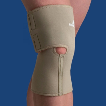 Thermoskin - Arthritic Knee Support Large Hook and Loop Closure 14-1/2 to 15-3/4 Inch Below Patella Circumference Left or Right Knee - 79380301