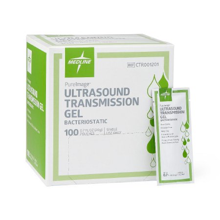 Medline - Ultrasound Gel Conductive Gel 0.7 oz Packet - CTR001201