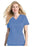 Landau Uniforms Scrub Shirt Large Ceil Blue 4 Pockets Female - 4125BCCV-L