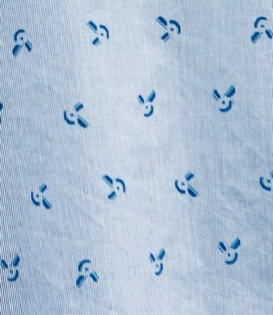 Excel - Patient Exam Gown X-Large Celebrity Blue Print Reusable - 74207530