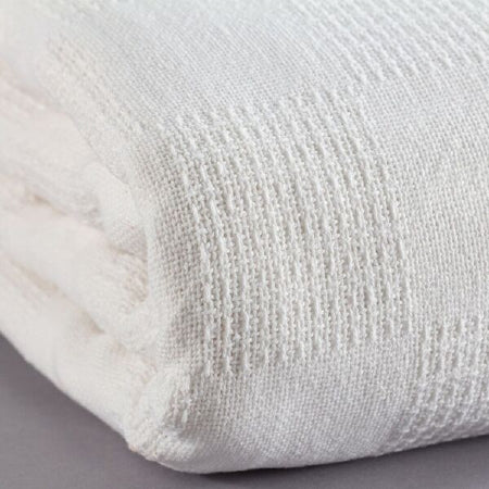 Standard Textile - Thermal Blanket 66 W X 90 L Inch Cotton 100% - 78466500