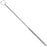 Jedmed Instrument Company Laryngeal Mirror Size 1 / 12 mm Stainless Steel Deluxe Handle - 48-0012