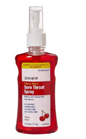 Major - Sore Throat Relief 1.4% Strength Oral Spray 6 oz. - 00904630521