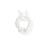 McKesson - Nose Clip Rubber, Disposable, White Plastic For Spirometry - 16-MCKNCR