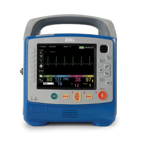 X Series - Patient Monitor Vital Signs Monitoring Type CO2, NIBP, Pulse Oximetry, Themperature Battery Operated - 603-0220511-01