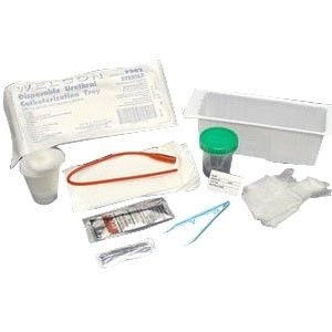 Nurse Assist TRAY FOLEY, SYRINGE PLAS SWABSTICK W/CONTAINER 10ML (20/CS - 7305
