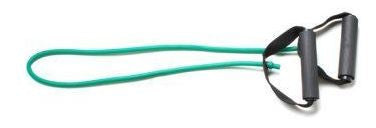 CanDo - Exercise Resistance Tubing with Handles Green 36 Inch Length Medium Resistance - 551609