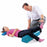 Patterson Medical Supply Tumble Forms 2 Therapy Foam Roller Blue Foam 3 X 4 X 18 Inch - 2789B