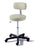 Ritter 273 Value Series - Air Lift Stool Backrest Air Lift, Pneumatic Height Adjustment, Single Lever 5 Casters Lunar Gray - 273-001-845
