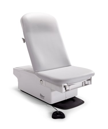 Midmark Ritter 224 Model Barrier-Free Exam Chair Adjustable Height 500 Lbs. - 224-001